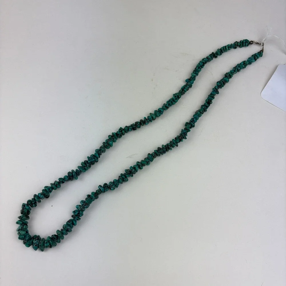 Authentic Turquoise Nugget Necklace 15